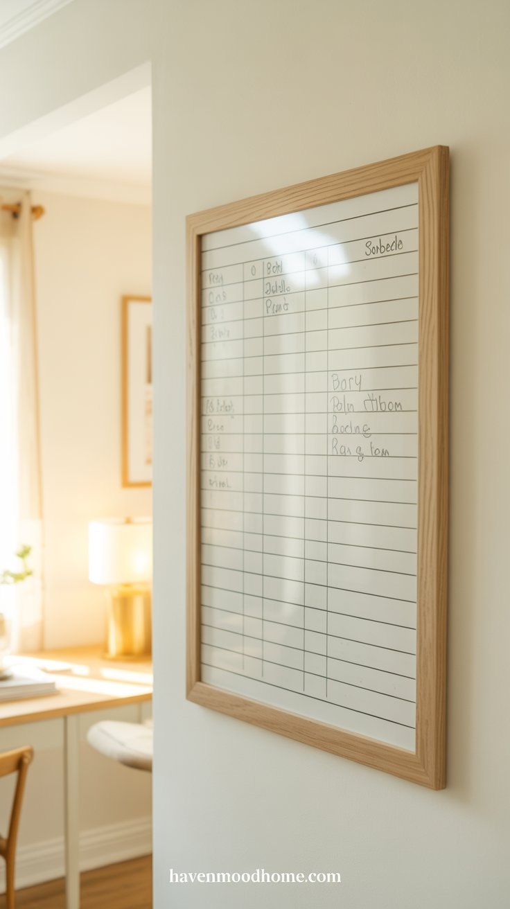 30 Whiteboard Organization Ideas for a Streamlined Routine
